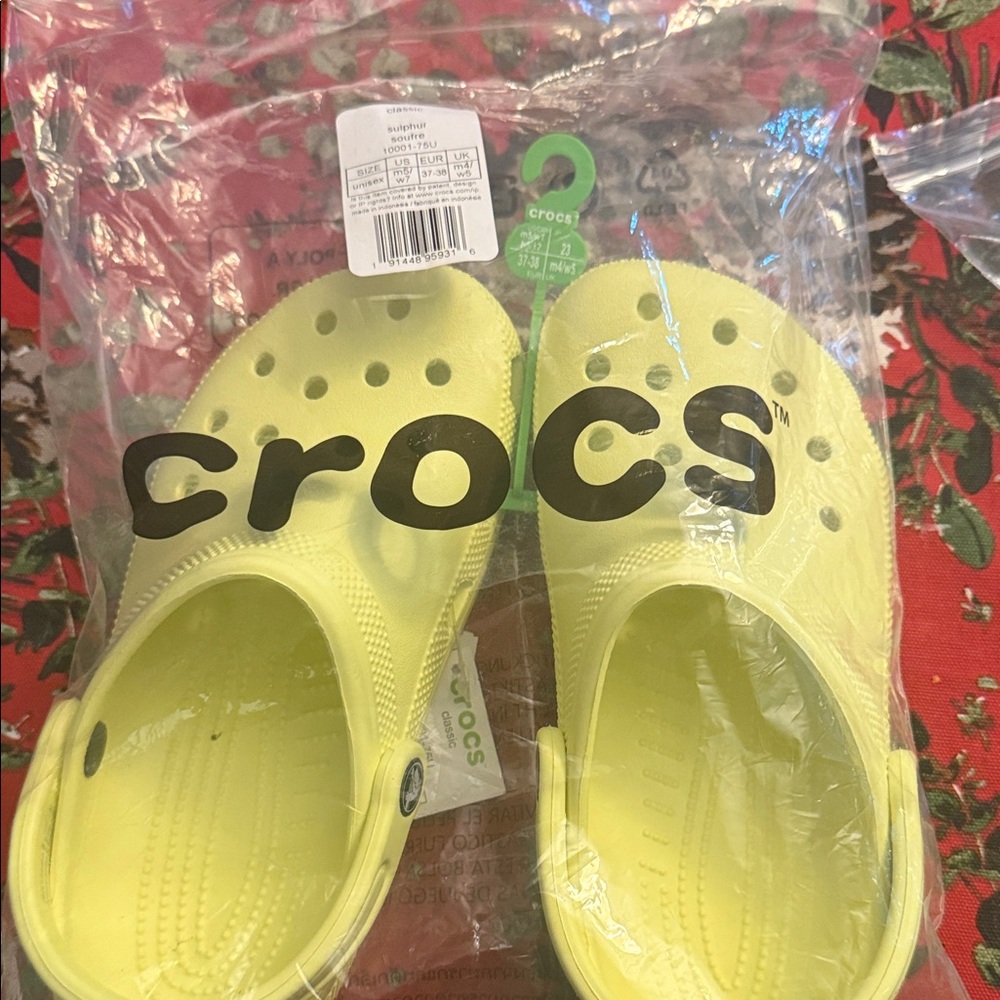 CROCS Kids Sandals - Sunny Yellow